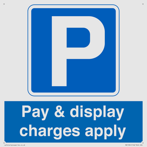 Pay & display charges apply